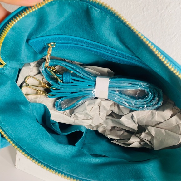 Teal Bebe Crossbody Bag / Purse - Picture 4 of 9